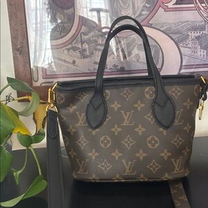 Monogram mini tote (reversible)